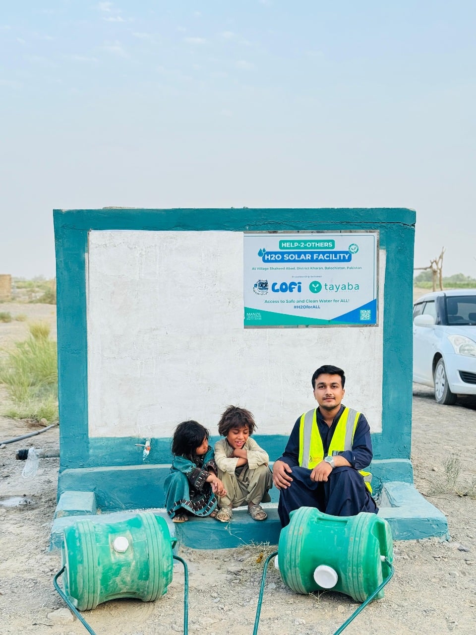 Killi Shaheedabad water facility in Kharan, Balochistan - Serving 1100 people daily